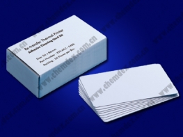Re-transfer printer ACC-5486 CR80 Adhesive Cleaning Card Kit